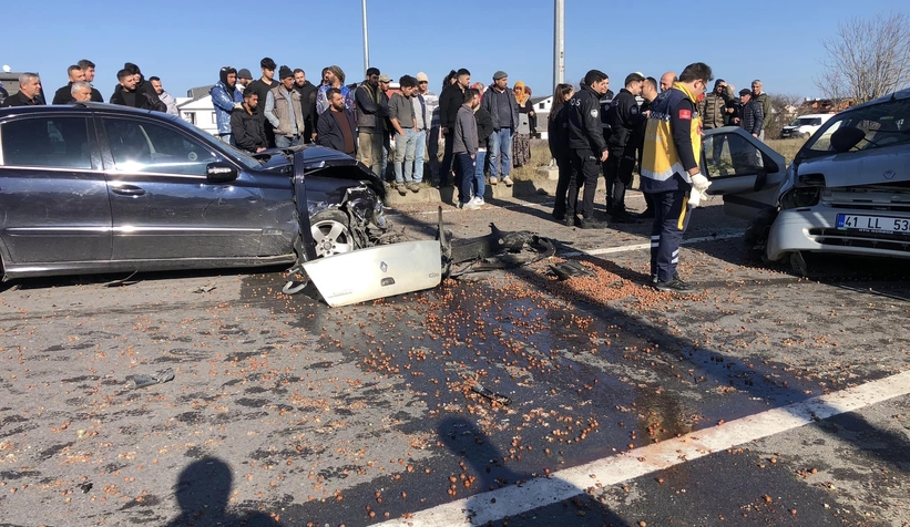 Kocaali'de kaza: 1 ölü, 1 yaralı