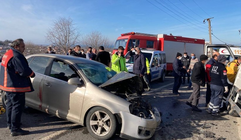 Kocaali'de kaza, yaralıları bırakıp kaçtı