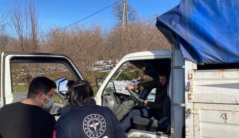 Kocaali'de kaza, yaralıları bırakıp kaçtı