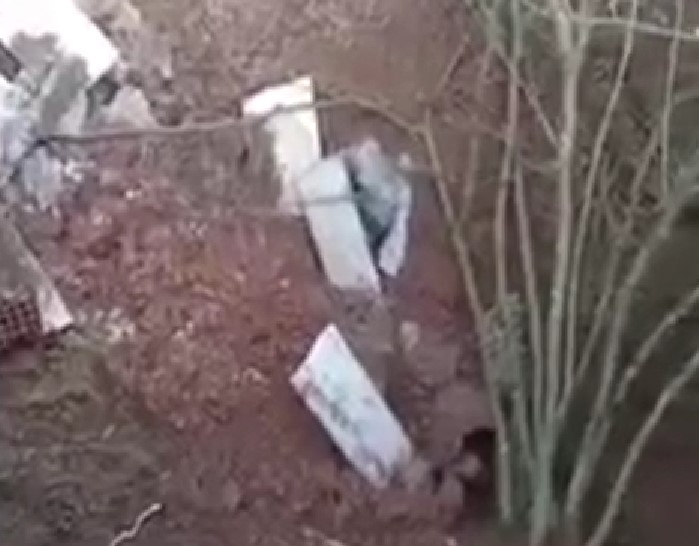 Kocaali'de mezarlıkta korkutan olay