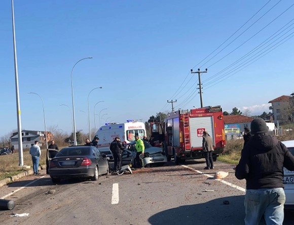 Kocaali'deki feci kazada baba ve kızı öldü