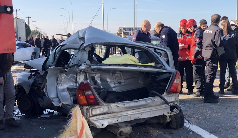 Kocaali'deki feci kazada baba ve kızı öldü