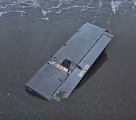 Kocaali sahilinde dron parçası bulundu