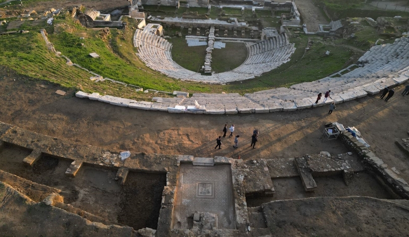 Komşuda bulundu; Heyecan uyandırdı