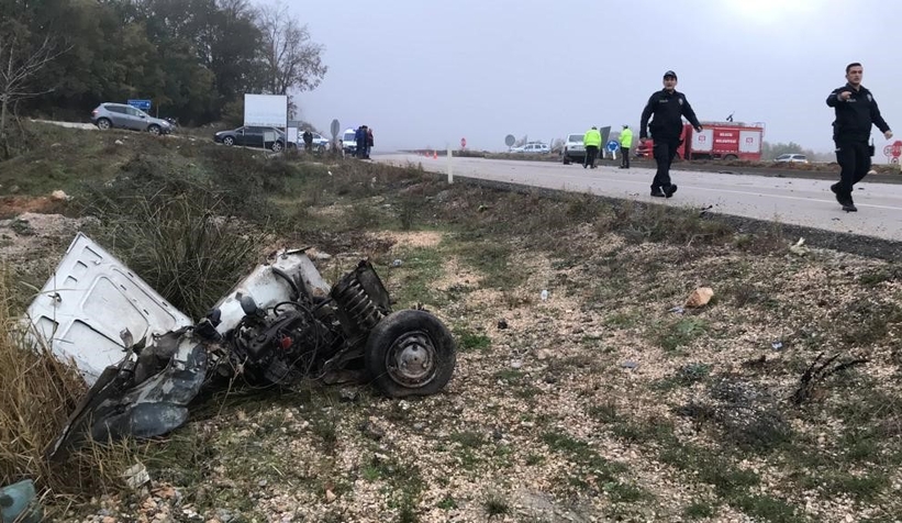 Komşuda feci kaza: 5 yaralı