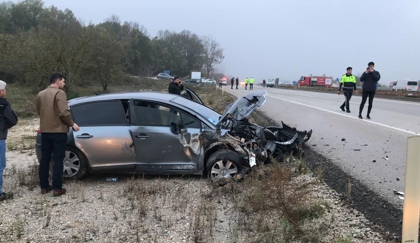 Komşuda feci kaza: 5 yaralı