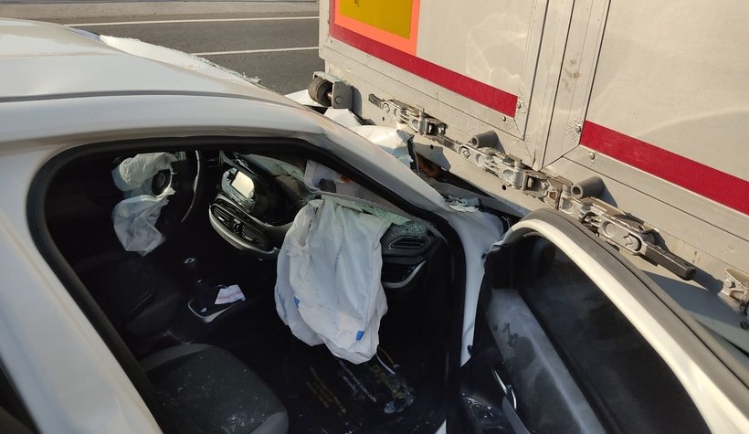 Komşuda korkunç kaza: 1 ölü