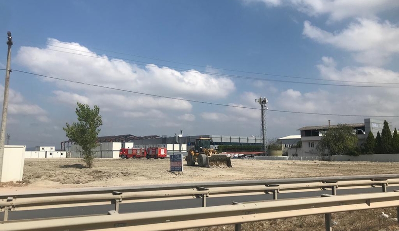 Konteyner yangını korkuttu