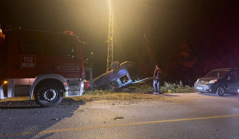 Ormanköy yolunda feci kaza