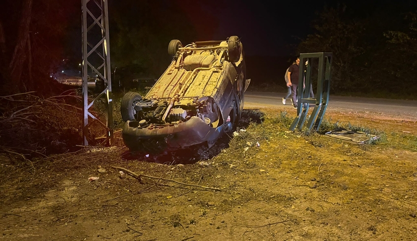 Ormanköy yolunda feci kaza