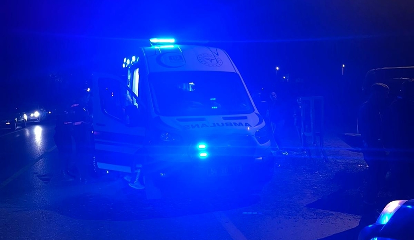 Ormanköy yolunda feci kaza