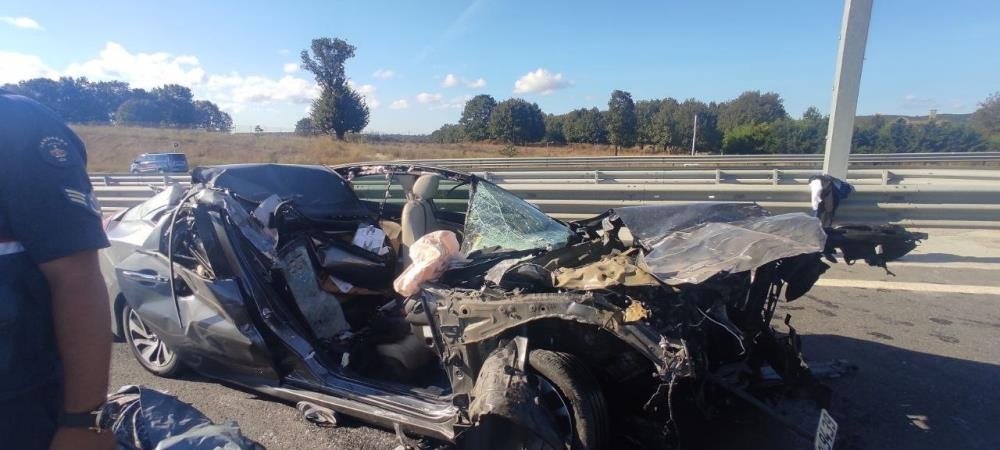 Korkunç kaza: 1 ölü, 2’si çocuk 4 yaralı