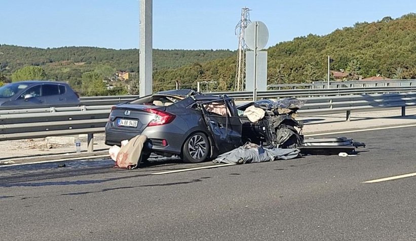 Korkunç kaza: 1 ölü, 2’si çocuk 4 yaralı