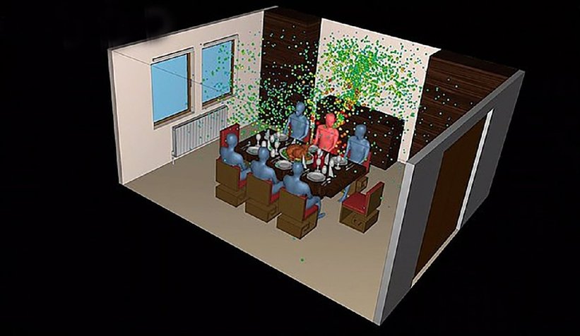 Korona evde böyle yayılıyor; Cam kilit rol oynuyor