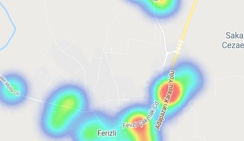 Korona Sakarya'yı ele geçirmeye başladı