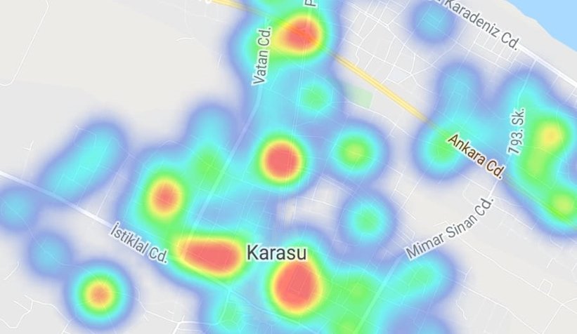 Korona Sakarya'yı ele geçirmeye başladı