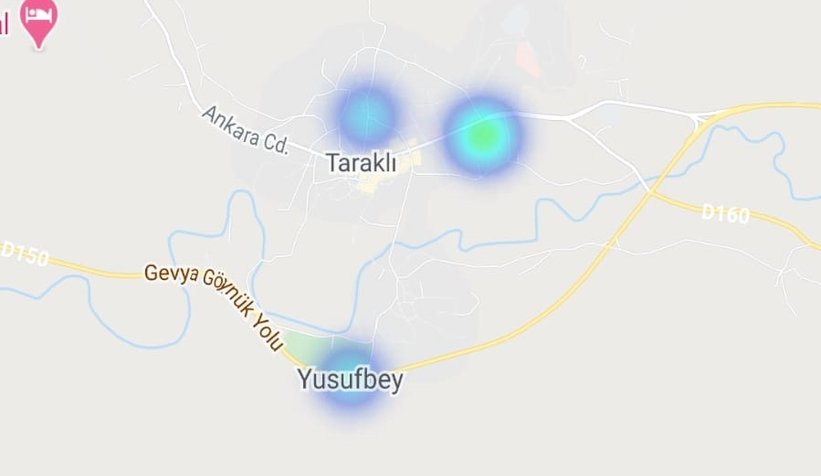 Korona Sakarya'yı ele geçirmeye başladı