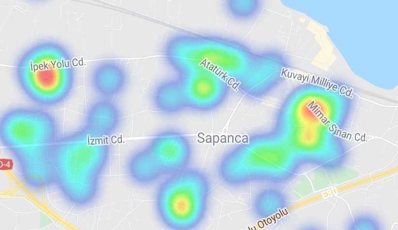 Korona Sakarya'yı ele geçirmeye başladı