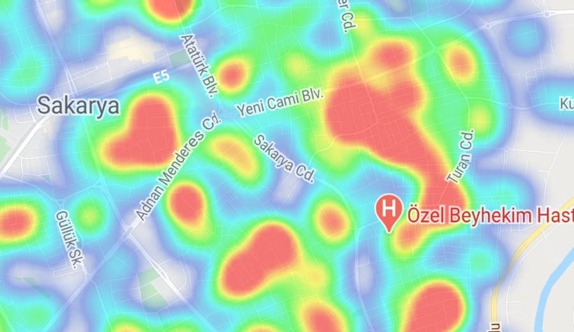 Korona Sakarya'yı ele geçirmeye başladı