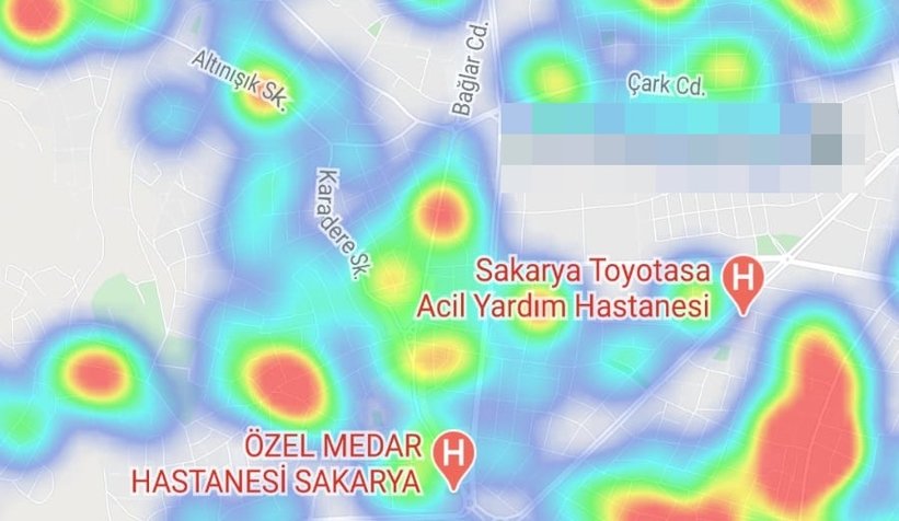 Korona Sakarya'yı ele geçirmeye başladı