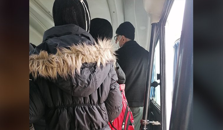 Koronabüste balık istifi yolculuk