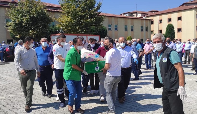 Koronadan ölen Kezban hemşireye son görev