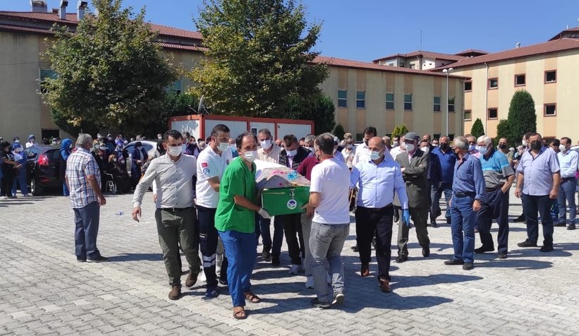 Koronadan ölen Kezban hemşireye son görev