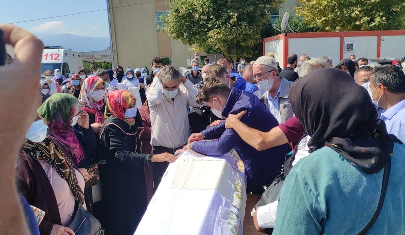 Koronadan ölen Kezban hemşireye son görev