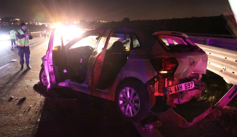 Korucuk geçişinde kaza: 5 yaralı