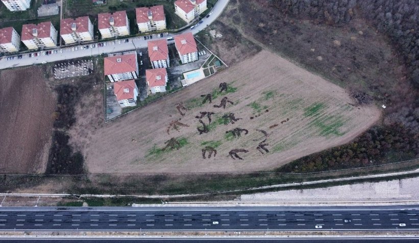 Korucuk'ta çekilen bu fotoğraf sosyal medyada viral oldu