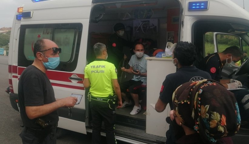 Korucuk'ta feci kaza: 4 yaralı