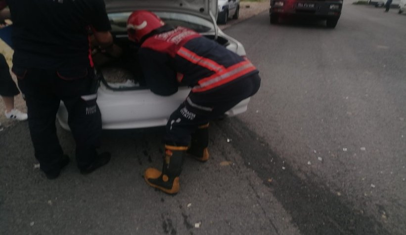 Korucuk'ta feci kaza: 4 yaralı