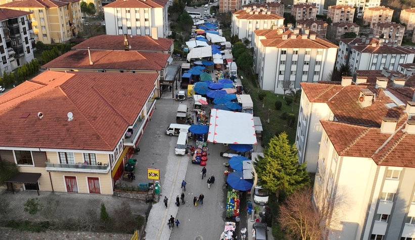 Korucuk'ta kapalı pazar sevinci