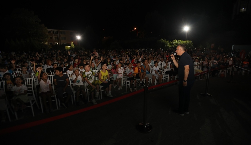 Korucuk’ta çocuk sevinci