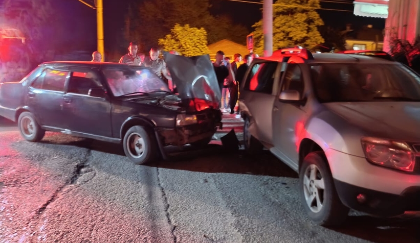 Kovalamaca kaza ile bitti