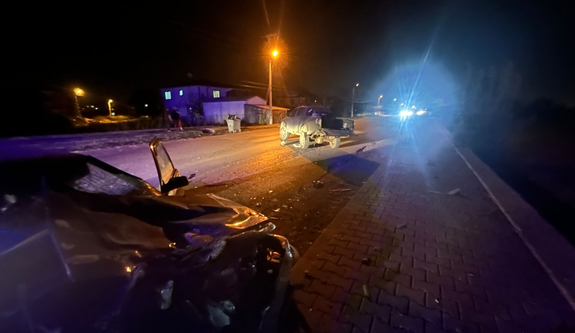 Küçücek Kavşağı'nda kaza: 1 yaralı