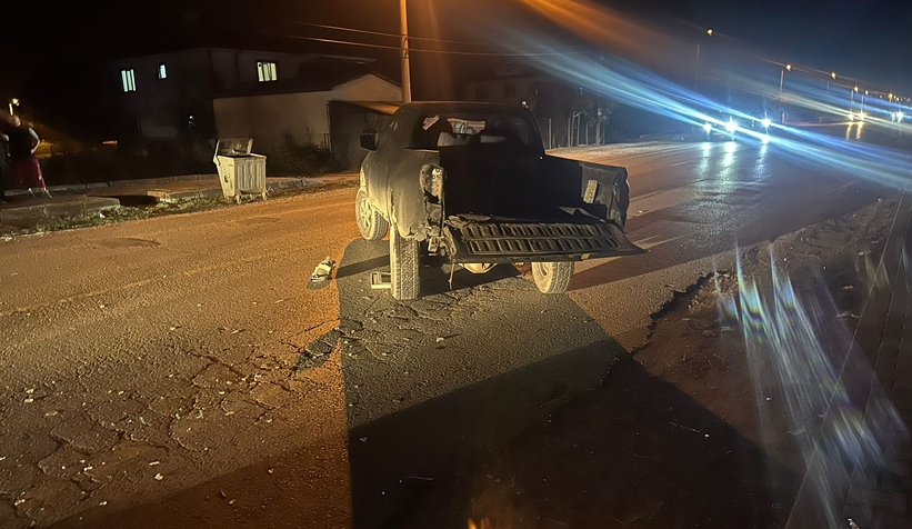 Küçücek Kavşağı'nda kaza: 1 yaralı