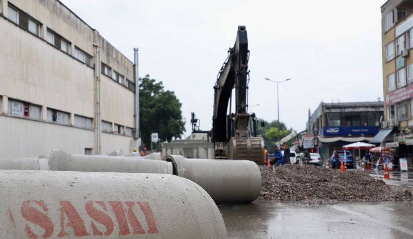 Kudüs Caddesi’nde çalışmalar sürüyor
