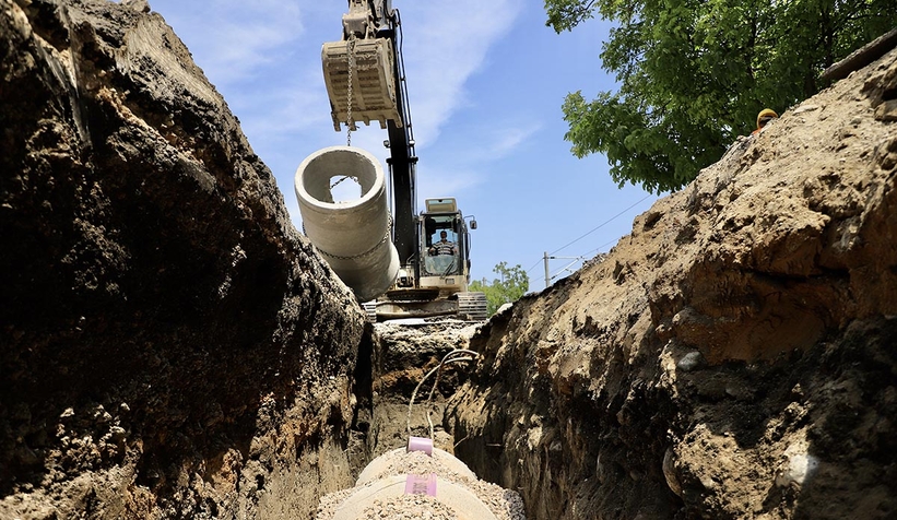 Kudüs Caddesi’ndeki çalışmalar aralıksız sürüyor