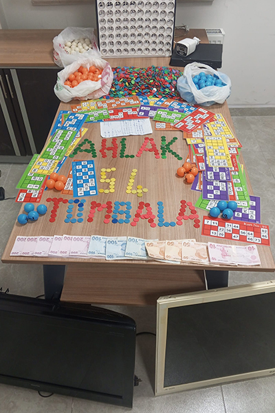 Kumarbazlar böyle yakalandı