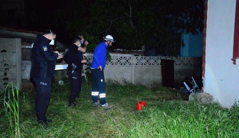 Kundaklama şüphesi; Alev alev yandı