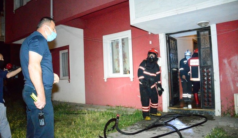 Kundaklama şüphesi; Alev alev yandı