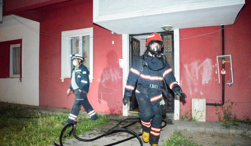 Kundaklama şüphesi; Alev alev yandı