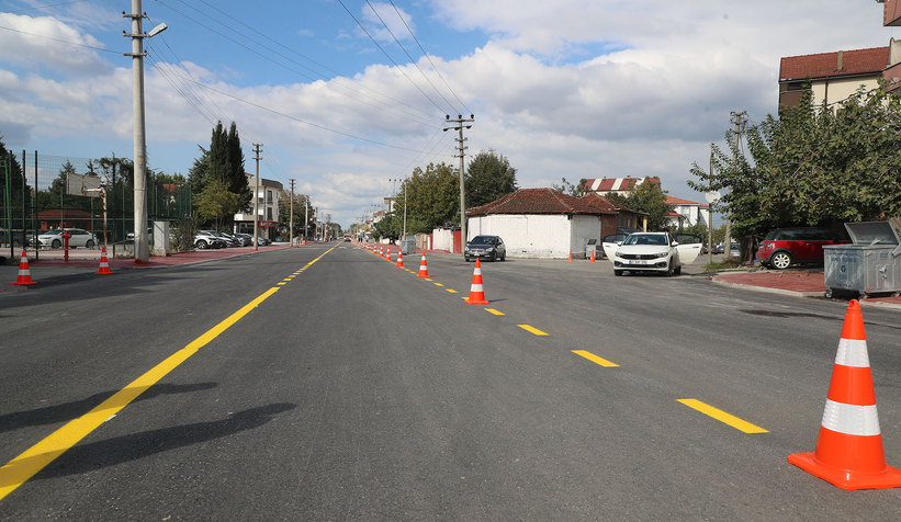 Küpçüler Caddesi’ne renk katan son dokunuş