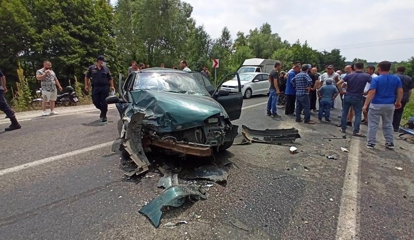 Kurban kesimi dönüşünde kaza: 6 yaralı