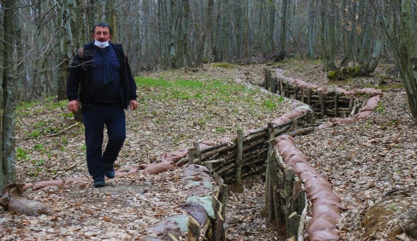Kurtuluş savaşının mevzileri alkoliklerin mekanı oldu