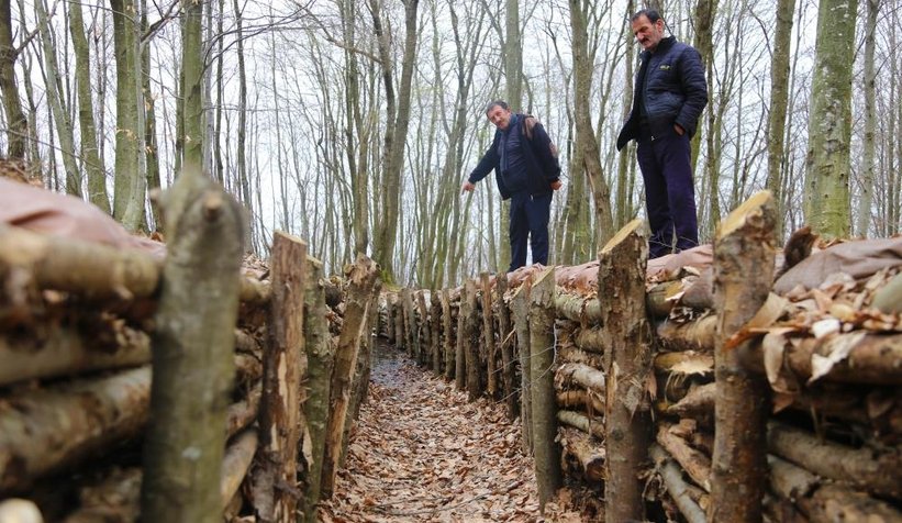 Kurtuluş savaşının mevzileri alkoliklerin mekanı oldu