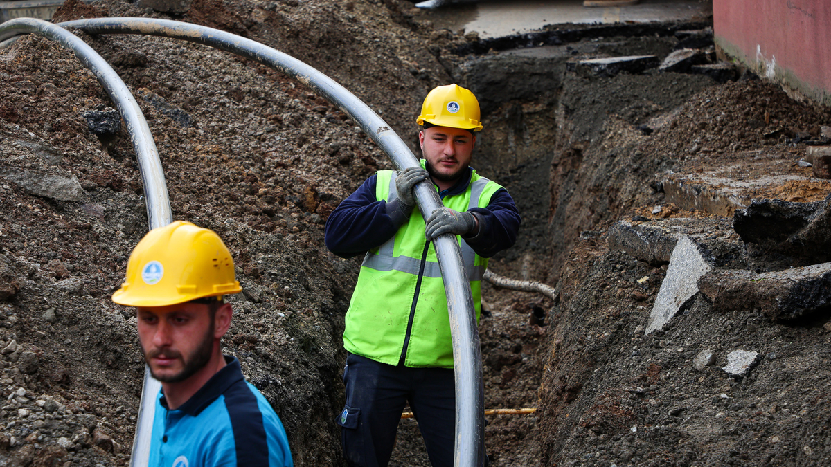 Kuruçeşme’nin altyapısı yaza hazırlanıyor