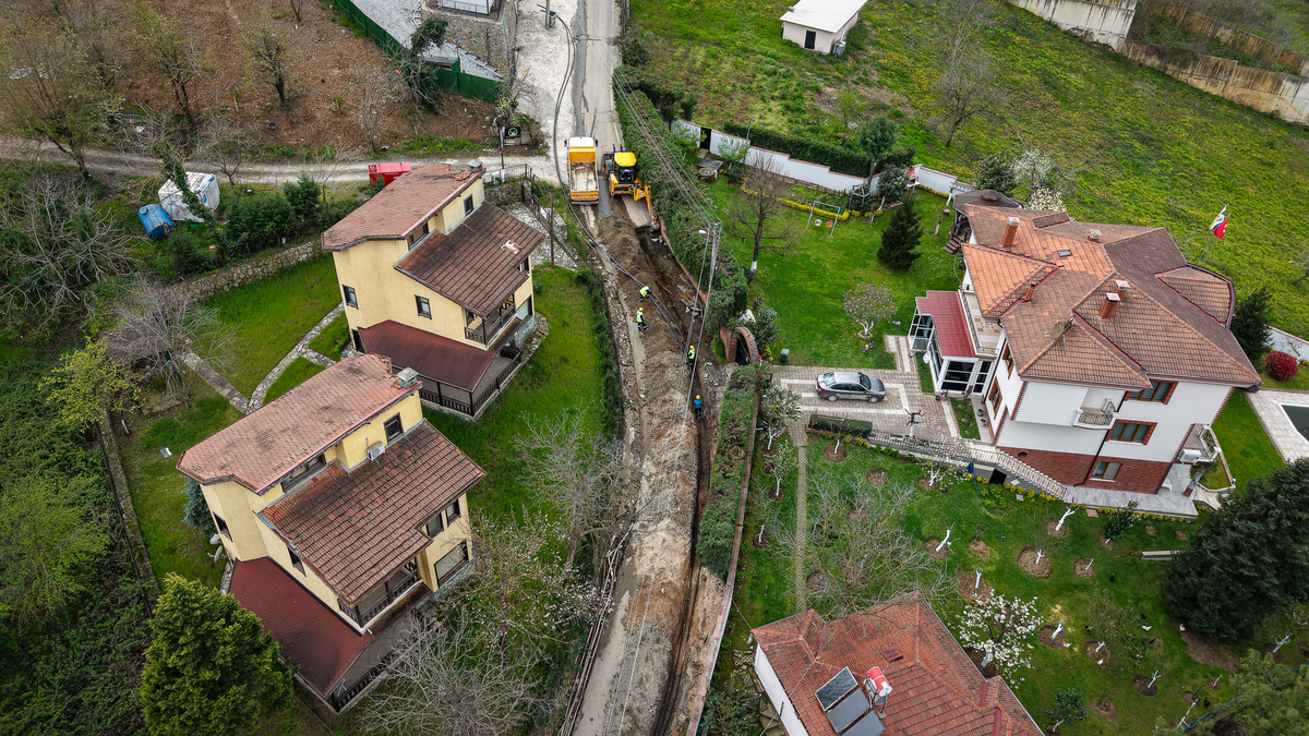 Kuruçeşme’nin altyapısı yaza hazırlanıyor