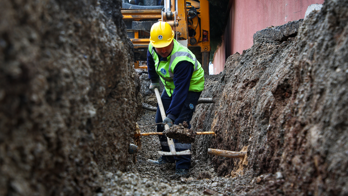 Kuruçeşme’nin altyapısı yaza hazırlanıyor
